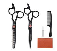 Forbici per capelli professionali da 60 pollici Forbici per sfoltire Kit forbici per parrucchieri Accessori per barbiere Strumenti per tagliare i capelli Tagliacapelli per parrucchiere Forbici per lo