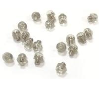 Forbici per capelli, silenziatore in gomma, silenziatore in gomma, forbici per capelli, silenziatore, accessori, strumenti per lo styling, ricambio per parrucchieri, forbici da 3 mm, utensili da