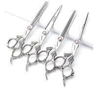 Forbici per capelli super taglienti 6/7/7.5/8/9 pollici, fornendo una sensazione stabile.. (7 pollici -4pc)