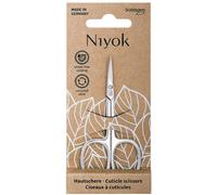 Niyok® Forbici per cuticole Solingen rivestite senza nichel • Forbici cuticole con punta sottile • Forbici per pelle Solingen extra affilate • Forbici professionali • Confezione senza plastica • Made