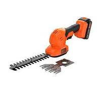 Black & Decker, Tosasiepi, Set di cesoie per arbusti BCSS18D1