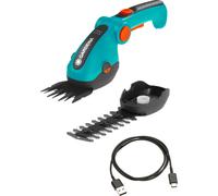 Gardena 9888-20 cesoia per erba cordless 8 cm 3,6 V Ioni di Litio Turchese