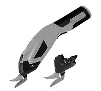 Forbici per lana, Forbici elettriche Utensile da taglio elettrico Cucito Tessuto senza fili Forbici portatili for tessuto Carta Cartone Carica USB(PTSS-001-GREY)