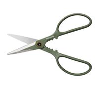 Fiskars Cesoie per Piante con Supporto, Cura delle Piante Urbane, Per Tagli Netti su Piante da Interni e Fiori, Lunghezza Totale 18,8 cm, Acciaio Inox/Plastica, Verde Scuro/Nero, 1075316