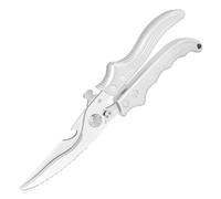 Forbici per pollame con manico antiscivolo e blocco di sicurezza. Forbici da cucina resistenti - Forbici da cucina multiuso professionali, lavabili in lavastoviglie, adatte per carne, pollo e ossa