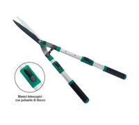 FORBICI PER SIEPI professional CON MANICI TELESCOPICI LUNGHEZZA MM 660-845 PAPIL