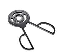 Forbici per sigari - tagliasigari triade in acciaio, design elegante | pratico strumento tascabile per gli amanti dei sigari, accessorio robusto in nero argento dorato per i momenti di piacere