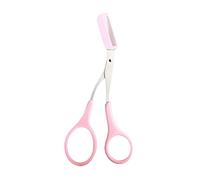 Forbici per sopracciglia pettine in acciaio inossidabile per sopracciglia e capelli modellanti per toelettatura trimmer trucco accesso sopracciglia con pettine per uomo