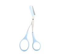 Forbici per sopracciglia pettine in acciaio inossidabile per sopracciglia e capelli modellanti per toelettatura trimmer trucco accesso sopracciglia con pettine per uomo