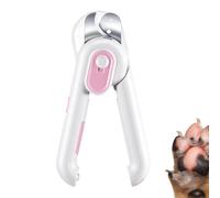 Forbici per unghie per il taglio di artigli per gatti | Trimmer per la cura con illuminazione a LED | Tagliaartigli per gatti, per la cura del bagno domestico in viaggio