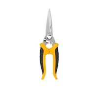 Forbici per uso domestico da 20,3 cm, multiuso, con lame in acciaio inox e impugnatura comoda in TPR, taglio di precisione per filo di rame, filo di alluminio e filo di ferro ≤⌀0,5 mm