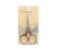 Forbici per uso domestico in metallo Retro a forma di fiore antiscivolo Grip Professionale Prestazioni di taglio Duraility Forbici domestiche antiche