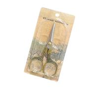 Forbici per uso domestico in metallo Retro a forma di fiore antiscivolo Grip Professionale Prestazioni di taglio Forbici in metallo Duraility