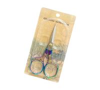 Forbici per uso domestico in metallo Retro a forma di fiore antiscivolo Grip Professionale Prestazioni di taglio Duraility Forbici domestiche antiche