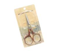 Forbici per uso domestico in metallo Retro a forma di fiore antiscivolo Grip Professionale Prestazioni di taglio Forbici in metallo Duraility