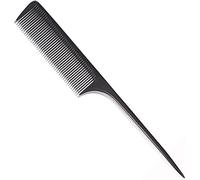 Forbici, pettini, parrucchieri, specialisti antistatici, nero asciutto e bagnato 1 Bella e attraente