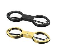 Forbici Pieghevoli,Forbici Multiuso in Acciaio Inox,Forbici Multiuso, Forbici Da Cucito,Mini Forbici Per Sarto Da Viaggio, Pesca,Ricamo,Lavoro Ad Ago E Uso Quotidiano 2pc