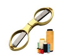 Forbici pieghevoli, forbici pieghevoli da viaggio,Pocket POCKE PORTABILE PROPINE CUTTER | Sicurezza versatile Forbici di design retrattile per l'allattamento, progetti artigianali, sopravvivenza in