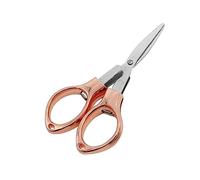 Forbici pieghevoli in acciaio inox, antiruggine, a forma di occhiale, per uso domestico e in viaggio, taglierina telescopica in acciaio inox, per uso domestico e da viaggio
