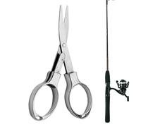 Forbici Pieghevoli Portatili - Strumento Da Taglio Compatto Multiuso | Scissors Retrattili Per Viaggi Cucina Ufficio Ospedale Casa | Utensile Pratico Per Artigianato Sopravvivenza Campeggio Emergenza