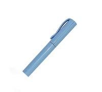 Forbici pieghevoli sicure, mini forbici a forma di penna, per ufficio e artigianato artistico (blu)