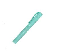 Forbici pieghevoli sicure, mini forbici a forma di penna, per ufficio e artigianato artistico (verde)