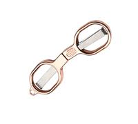 Forbici pieghevoli sicure portatili da viaggio forbici in acciaio inox taglierina telescopica per casa ufficio portatile viaggio miniatura