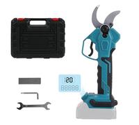 Forbici Potatura Elettriche 900W, 65mm Cesoie Potatura Elettriche Professionali Compatibile con Makita 18V Batteria, Portatile Cesoie a Batteria Ricaricabile per Potatura con Display Digitale