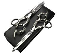 Forbici professionali da parrucchiere, 5,5 pollici da parrucchiere parrucchiere, forbici sottili Suite Hair Salon Hair Cut Scissors