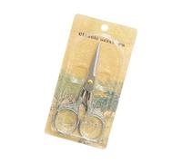 Forbici professionali in metallo con motivo floreale, impugnatura comoda, per casa e ufficio, essenziali per ufficio