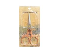 Forbici professionali in metallo con motivo floreale, impugnatura comoda, per casa e ufficio, essenziali per ufficio