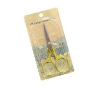 Forbici professionali in metallo con motivo floreale, impugnatura comoda, per casa e ufficio, essenziali per ufficio