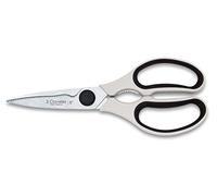 Forbici professionali multiuso smontabile a microseghettatura del bordo con Decapper Ergonomico Schiaccianoci Ergonomico Accessori da cucina 20cm 8", in acciaio inossidabile