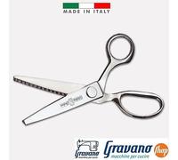 01-Forbici Sartoria Profes. Zig Zag 7,5" Nichel COLTELLERIE PAOLUCCI ITALY