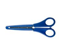 Forbici Scolari Milan 14.7 cm Punta Tonda con Custodia Blu