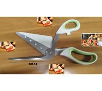 FORBICI TAGLIA E SERVI PIZZA INOX MANICO SMONTABILE PROFESSIONALE 4 2024