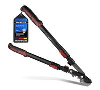 forbici telescopiche a incudine siwitec SG-23 | forbici a incudine per legno fresco fino a Ø 40 mm | forbici per potatura con lama affilata in acciaio al carbonio | lunghezza: 66-92 cm
