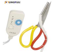 Forbici termiche elettriche Forbici da taglio con regolazione della temperatura per tessuti - Ideale per nastri Cerniere Etichette per corde in nylon