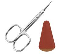 Forbicine per Cuticole, Forbici Unghie Professionale Forbicine Manicure Taglia con Lama Curva Sottile Extra Affilate in Acciaio Inossidabile per Sopracciglia Rimuovere Pelle Morta Cuticole Mani Piedi
