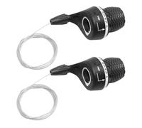 Forbicycle Twist Grip Gear, Shifter Per Le Bici, Shifter Di Mountain Bike, Con Impugnatura Senza Slip, Compatibilità Universali, 2,22 Cm, Per ATV, Strada, Sporcizia, Cavalcatura, Sporcizia, Montagna,