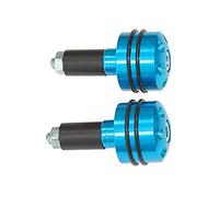 Forbikes 12-0184 Cp.Stabilizzatori Manubrio Traforato Alluminio con O-Rings, Blu, 13 mm