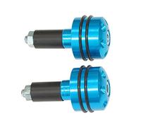 Forbikes 12-0194 Cp.Stabilizzatori Manubrio Traforato Alluminio con O-Rings, Blu, 17 mm