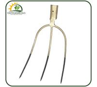 FORCA A 3 DENTI ABT IN ACCIAIO FORGIATO E VERNICIATO DA 600GR LUNGHEZZA 28CM