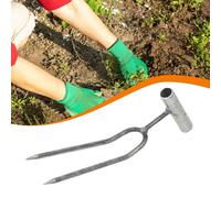 Forca Da Giardino A Due Rebbi, Versatile Per Allentare Il Terreno E Piantare
