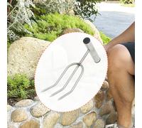 Forca da giardino Forca versatile per diserbo manuale per compostaggio,