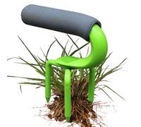 Forca da giardino per allentare il terreno, rastrello a mano resistente, strumento manuale per diserbare il terreno, manico ergonomico, artiglio da giardino per coltivare
