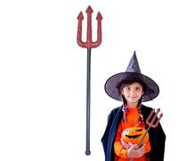 Forca Demoniaca Halloween - Forcone Rosso Demoniaco Giocattolo per Bambini e Ragazzi,Accessori per Costumi da Halloween per Bambini e Spettacoli Teatrali