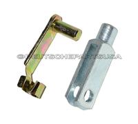FORCA E PERNO DELLA FRIZIONE PORSCHE 911 912 930 AL PEDALE 90016600202 Set Di 2