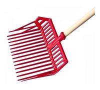 forca forcone da fieno in abs cm 42 per giardino stalla fienile foglie