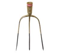 Forca forcone forche 3 denti colore oro da 30 cm. STYRIA